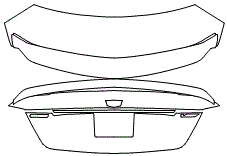 Trunk Lid Kit | CADILLAC CT5 BLACKWING 2022