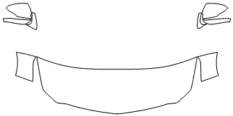 Standard Hood Fender & Mirror Kit | CADILLAC CT5 LUXURY 2020