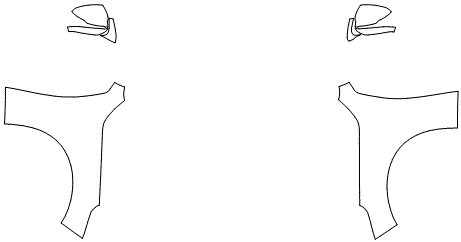 Full Fender and Mirror Kit | CADILLAC CT5 V SERIES 2021