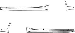 Rocker Panel Kit | CADILLAC CT5 SPORT 2022