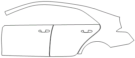 Left Side Kit | CADILLAC CT4 LUXURY 2020