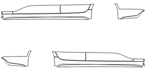 Rocker Panel Kit | CADILLAC CT4 V SERIES 2020