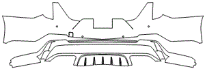 Rear Bumper Kit | CADILLAC CT4 BLACKWING 2022