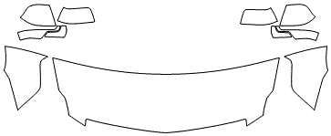 Standard Hood Fender & Mirrors | Cadillac Escalade 2019