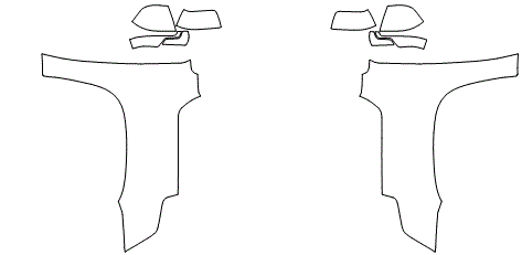 Full Fender and Mirror Kit | Cadillac Escalade 2019