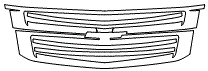 Grille Kit | CHEVROLET TAHOE RST 2019