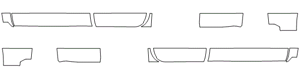 Rocker Panel Kit | CHEVROLET SILVERADO 2500HD HIGH COUNTRY 2018