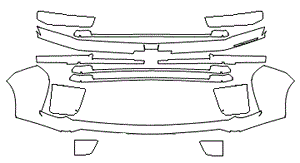 Bumper Kit | Chevrolet Silverado 2500HD HIGH COUNTRY 2021