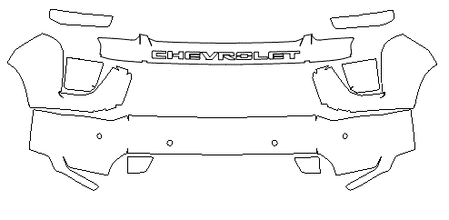 Bumper Kit | Chevrolet Silverado 2500HD LT 2020