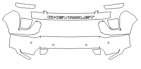 Bumper Kit | Chevrolet Silverado 2500HD LTZ 2022