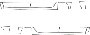 Rocker Panel Kit | Chevrolet Silverado 3500HD LT 2020