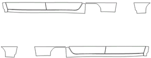 Rocker Panel Kit | Chevrolet Silverado 3500HD HIGH COUNTRY 2022