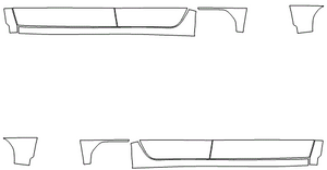 Rocker Panel Kit | Chevrolet Silverado 2500HD CUSTOM 2022
