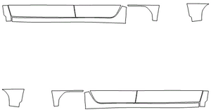 Rocker Panel Kit | Chevrolet Silverado 2500HD LT 2022