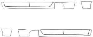 Rocker Panel Kit | Chevrolet Silverado 3500HD WT 2022