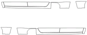 Rocker Panel Kit | Chevrolet Silverado 3500HD WT 2020