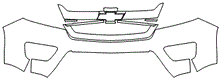 Grille and Bumper Kit | CHEVROLET COLORADO WT 2018