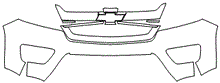 Grille and Bumper Kit | CHEVROLET COLORADO WT 2018
