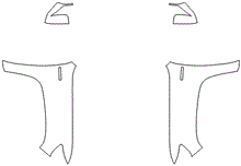 Full Fender and Mirror Kit | CHEVROLET COLORADO Z71 2015