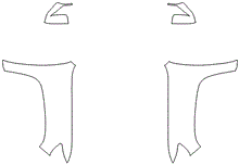 Full Fender and Mirror Kit | CHEVROLET COLORADO Z71 2015