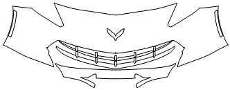 Bumper Kit | CHEVROLET CORVETTE STINGRAY CONVERTIBLE 2016