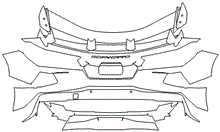 Rear Bumper Kit | CHEVROLET CORVETTE STINGRAY COUPE 2021