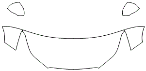 Partial Hood Fender & Mirror Kit | CHEVROLET SPARK 2016