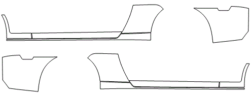 Rocker Panel Kit | CHEVROLET CAMARO ZL1 2013