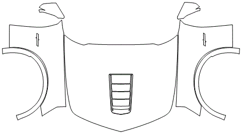 Full Hood & Fender + Mirror Kit | CHEVROLET CAMARO Z28 2015