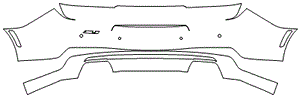 Rear Bumper Kit | CHEVROLET CAMARO ZL1 2017