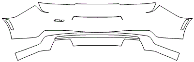 Rear Bumper Kit | CHEVROLET CAMARO ZL1 2017