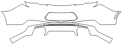 Rear Bumper Kit | CHEVROLET CAMARO ZL1 2022