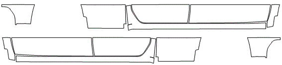 Rocker Panel Kit | Chevrolet Silverado 1500 LT TRAIL BOSS 2019