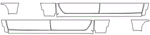 Rocker Panel Kit | CHEVROLET SILVERADO 1500 LT TRAIL BOSS 2022