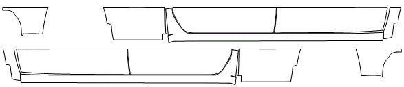 Rocker Panel Kit | Chevrolet Silverado 1500 RST 2021 ...