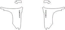 Full Fender and Mirror Kit | Chevrolet Silverado 1500 LTZ 2021