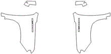 Full Fender and Mirror Kit | Chevrolet Silverado 1500 LTZ 2021