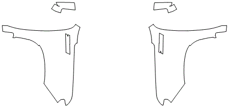 Full Fender and Mirror Kit | Chevrolet Silverado 1500 LT TRAIL BOSS 2019