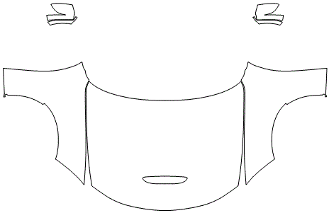 Full Hood & Fender + Mirror Kit  | DODGE CHARGER R/T 2019