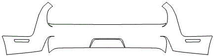 Rear Bumper Kit | DODGE CHALLENGER SRT HELLCAT REDEYE 2022