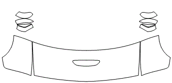 Standard Hood Fender & Mirror Kit| DODGE CHALLENGER R/T 2021