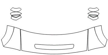 Standard Hood Fender & Mirror Kit | DODGE CHALLENGER SRT DEMON 2018