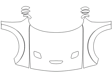 Full Hood & Fender + Mirror Kit | DODGE CHALLENGER R/T SCAT PACK WIDEBODY 2021