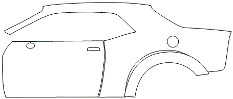 Left Side  Kit | DODGE CHALLENGER R/T SCAT PACK WIDEBODY 2020