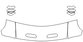 Standard Hood Fender & Mirror Kit | DODGE CHALLENGER SRT HELLCAT 2020