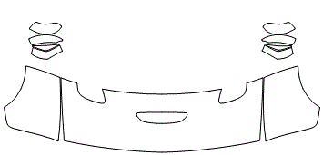 Standard Hood Fender & Mirror Kit | DODGE CHALLENGER SRT HELLCAT 2017