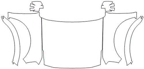 Full Hood & Fender + Mirror Kit | FORD BRONCO 2 DOOR OUTER BANKS 2022