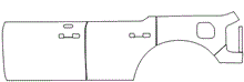 Left Side Kit | FORD BRONCO 4 DOOR BASE 2022