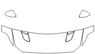 Standard Hood Fender & Mirrors | FORD MUSTANG FASTBACK GT2016