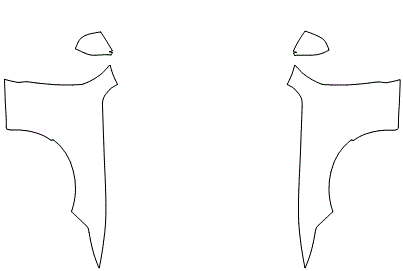 Full Fender and Mirror Kit | FORD MUSTANG FASTBACK ECOBOOST 2016